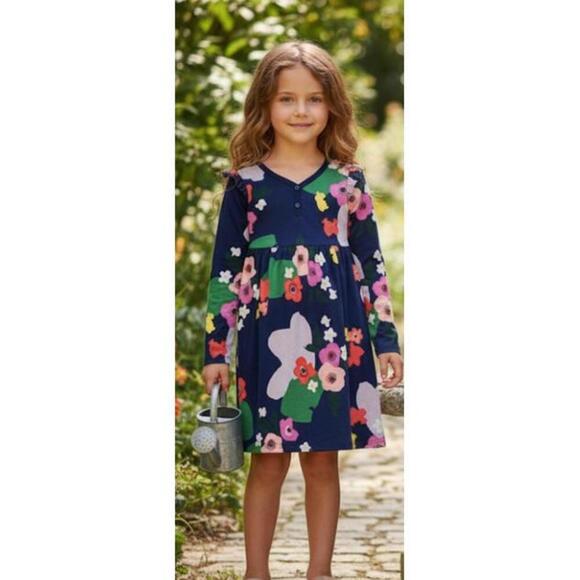 Tea Collection Other - Tea Collection Girls Navy NWOT Dress sz 10